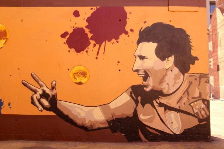 Lionel Messi - Grafiti