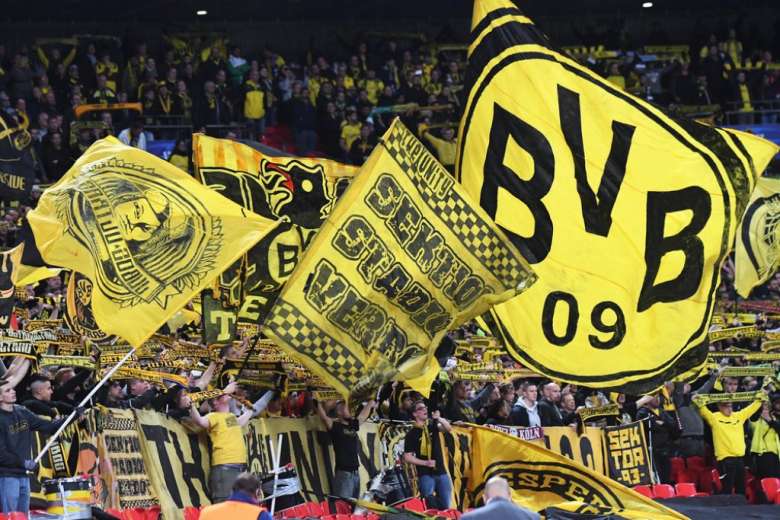 Dortmund szurkolók
