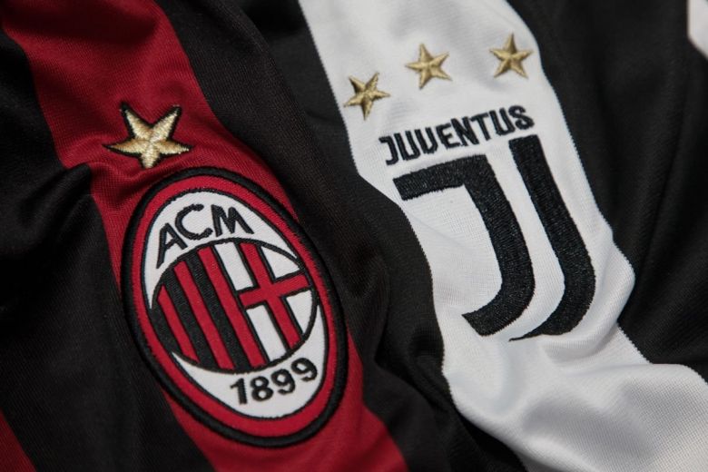 AC Milan és Juventus logó 002