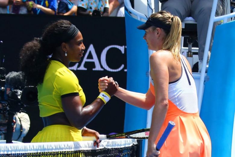 Serena Williams és Maria Sharapova 001