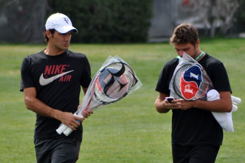 Roger Federer és Stanislas Wawrinka