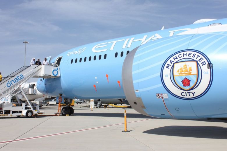Manchester City repülőgépe 001