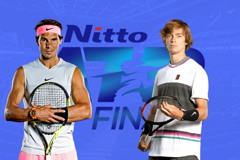 Nadal vs  Rublev  ATP Finals tenisz