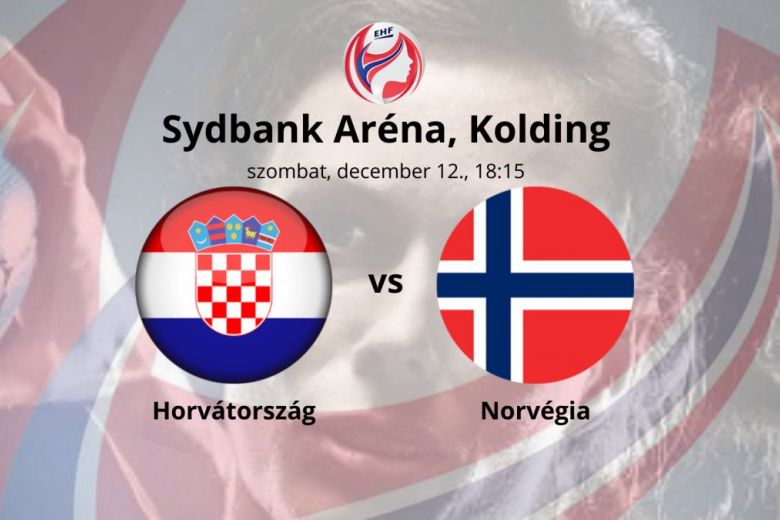 Horvátország vs Norvégia EHF női kézilabda bajnoks