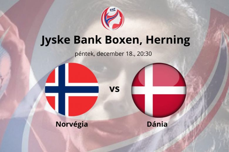 Norvégia vs Dánia EHF női kézilabda bajnokság