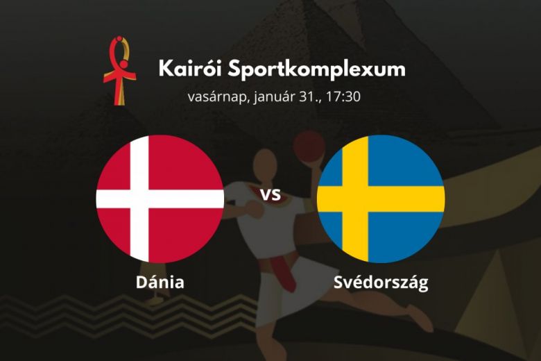 Dánia vs Svédország Férfi kézilabda VB