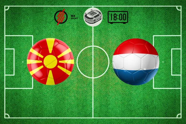 Észak-Macedónia vs Hollandia Foci EB2020