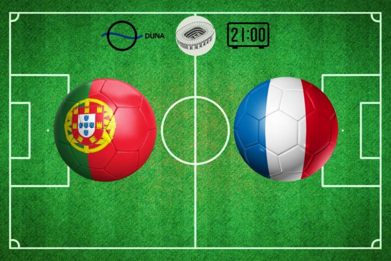 Portugália vs Franciaország Foci EB2020 Duna Tv