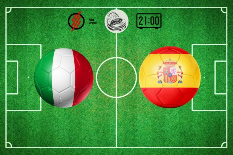 Olaszország vs Spanyolország elődöntő Foci EB2020 