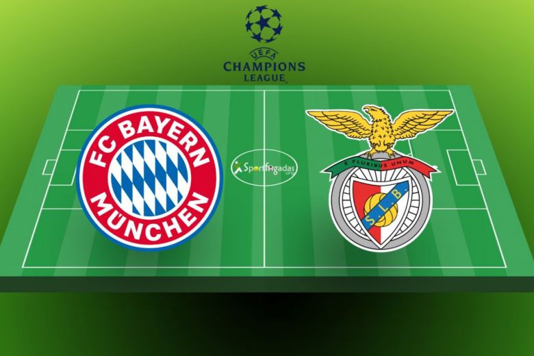 Bayern München vs Benfica UEFA Bajnokok Ligája 