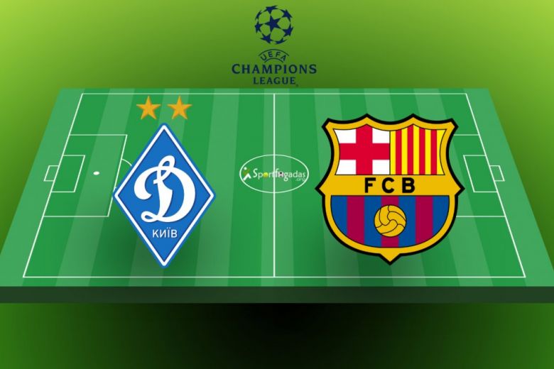 Dinamo Kijev vs FC Barcelona UEFA Bajnokok Ligája 