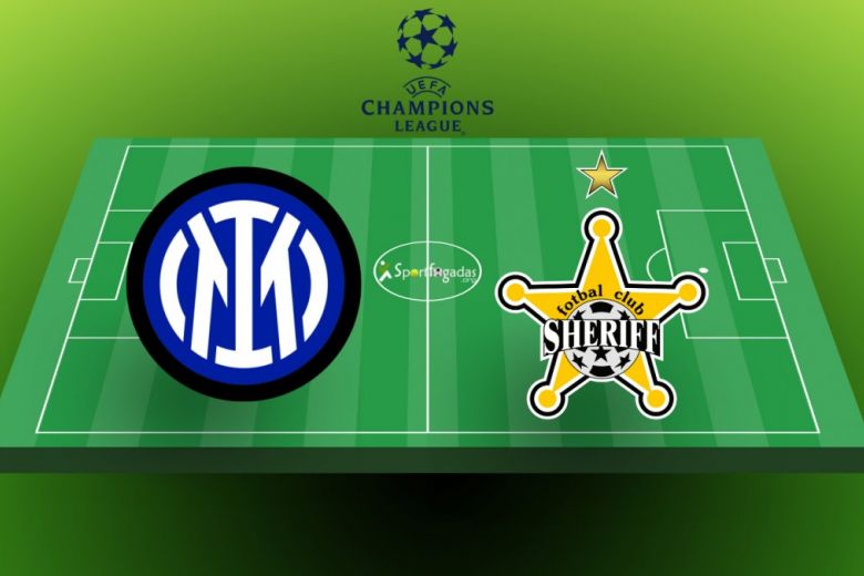Inter vs Sheriff Tiraspol UEFA Bajnokok Ligája 