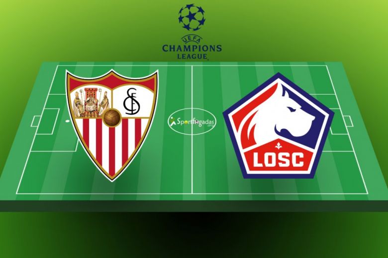 Sevilla vs Lille UEFA Bajnokok Ligája 