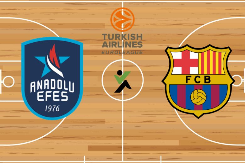 Anadolu Efes vs Barcelona Euroliga kosárlabda