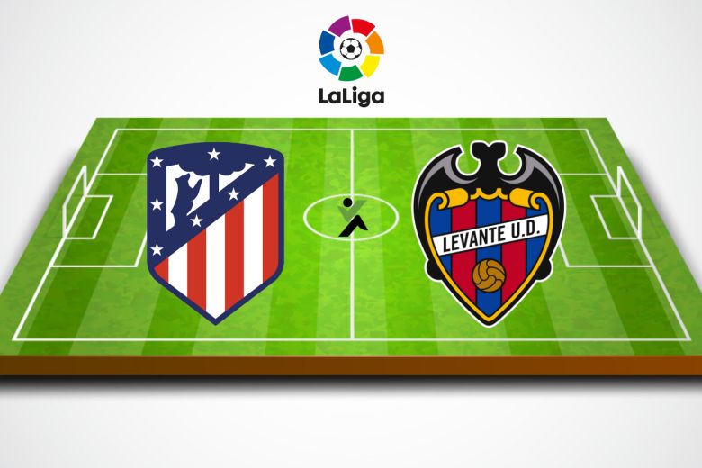 Atlético Madrid vs Levante  Spanyolország  LaLiga
