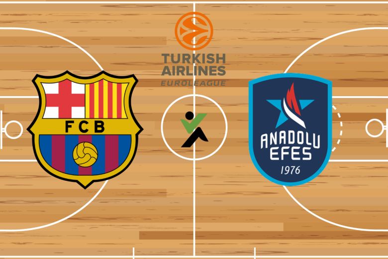 Barcelona vs  Anadolu Efes Euroliga kosárlabda