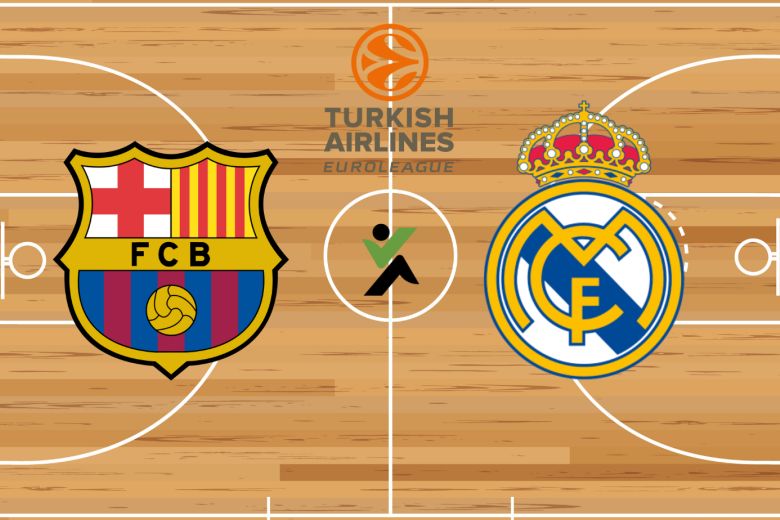 Barcelona vs Real Madrid Euroliga kosárlabda