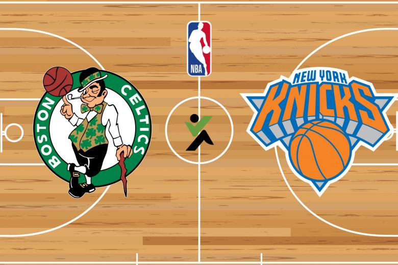 Boston Celtics vs New York Knicks NBA kosárlabda