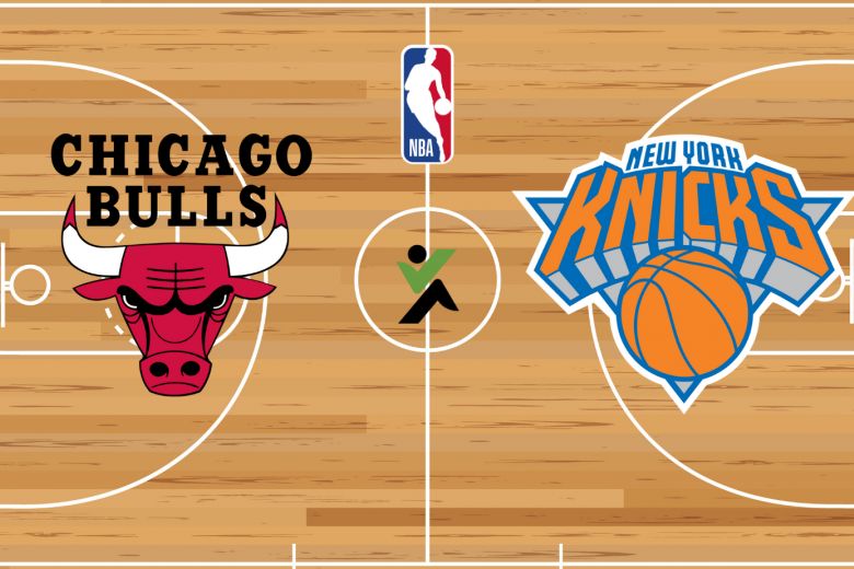 Chicago Bulls  vs New York Knicks NBA kosárlabda