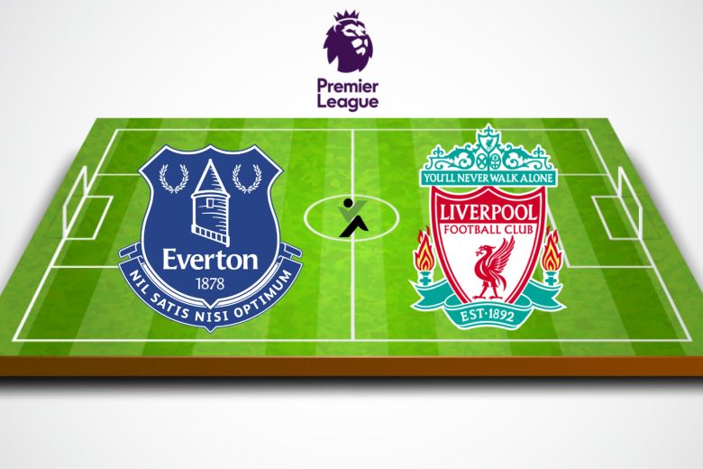 Everton vs Liverpool Anglia Premier League