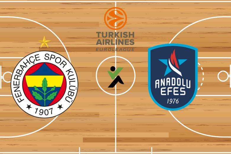 Fenerbahce  vs  Anadolu Efes Euroliga kosárlabda