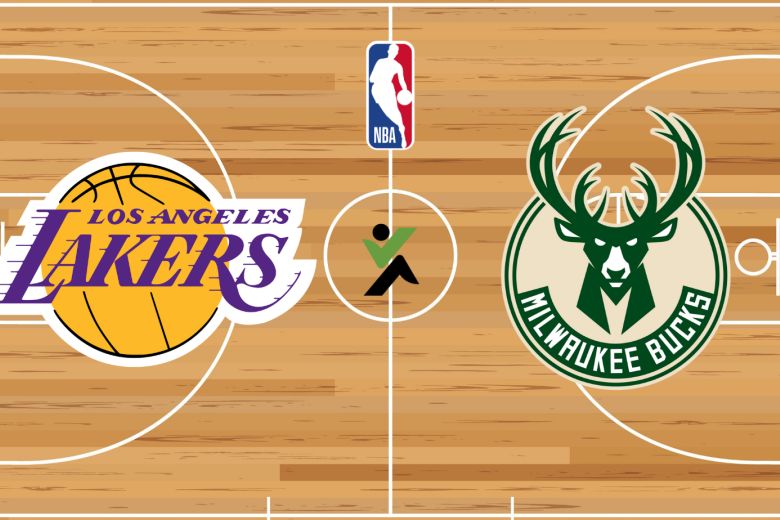 Los Angeles Lakers vs Milwaukee Bucks NBA kosárlabda