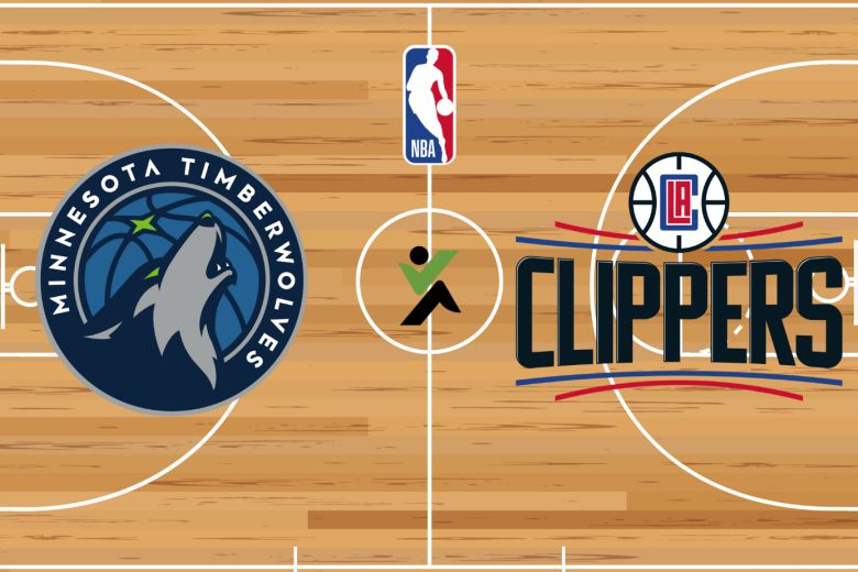 Minnesota Timberwolves vs Los Angeles Clippers NBA kosárlabda
