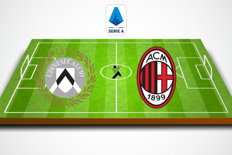 Udinese vs AC Milan Serie A