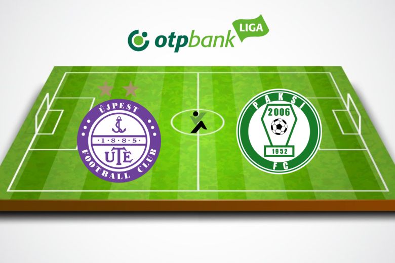 Újpest vs Paks Otp Bank Liga NB1