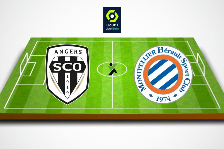 Angers vs Montpellier  Ligue 1 