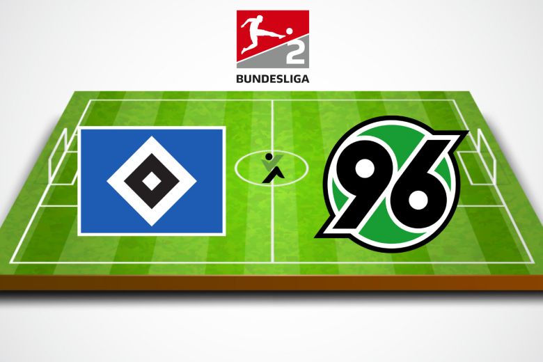 Hamburger vs Hannover 96 Bundesliga 2