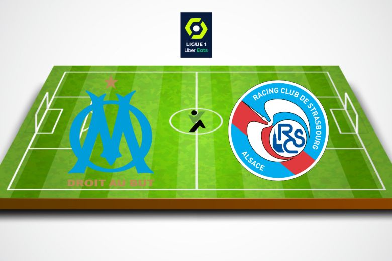 Olympique de Marseille vs Strasbourg Ligue 1 