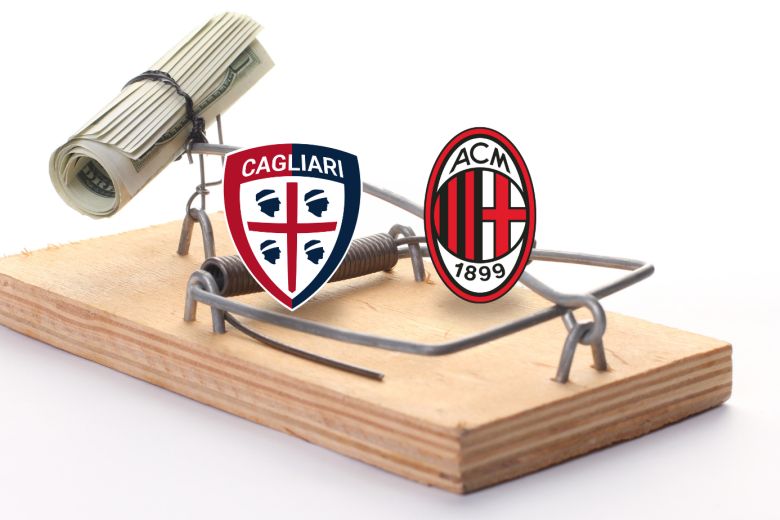 Serie A Cagliari vs Milan fogadási lehetőségek