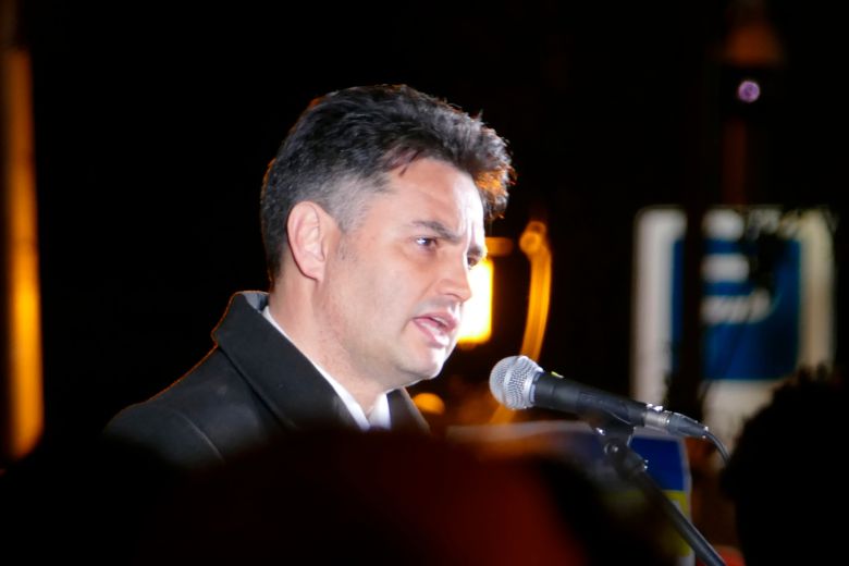 Budapest  Hungary - February 24.2022: Peter Marki-zay Prime Ministerial Candidate