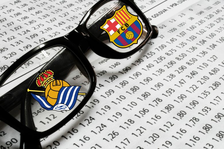 LaLiga_ Real Sociedad - Barcelona fogadási lehetőségek