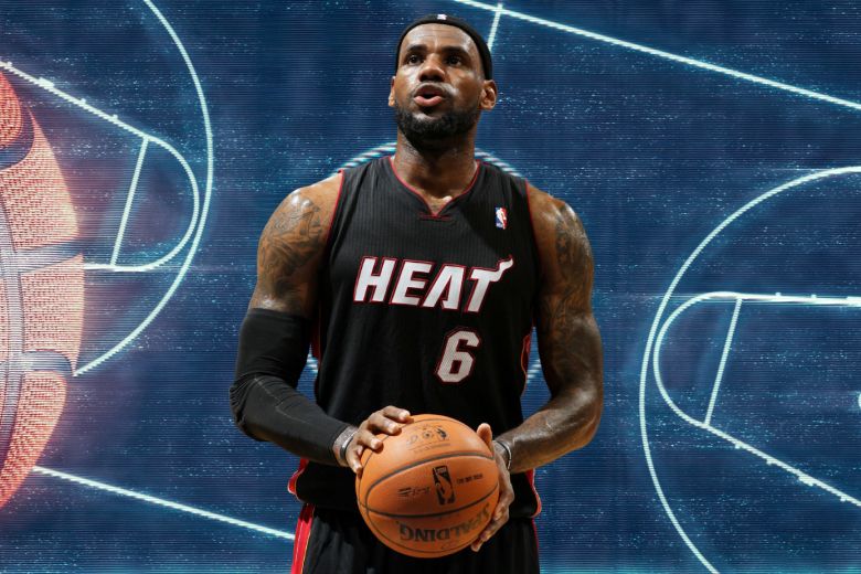 James LeBron Miami Heat 017
