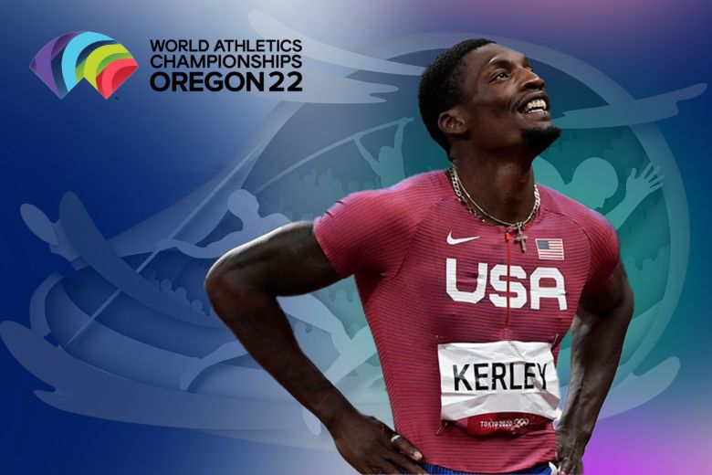 Fred Kerley World Athletics Championships Oregon 2022