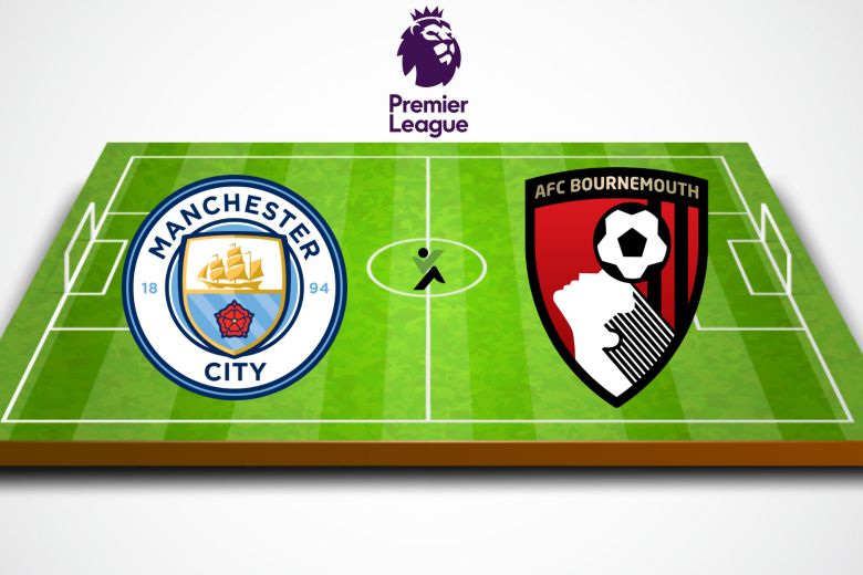 Manchester City vs Bournemouth Anglia Premier League