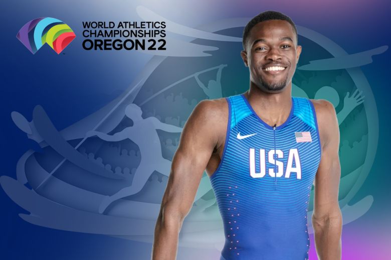 Rai Benjamin World Athletics Championships Oregon 2022