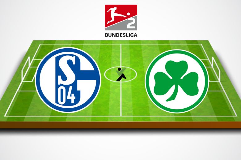 Schalke 04 vs  Greuther Fürth Bundesliga 2