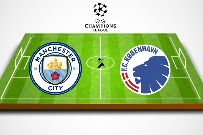 Manchester City vs FC Köbenhavn Bajnokok Ligája