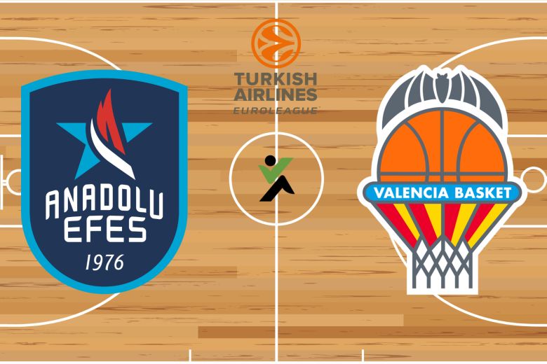 Anadolu Efes vs Valencia Euroliga kosárlabda