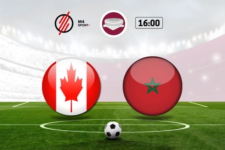 Kanada vs Marokkó mérkőzés M4 Sport plusz