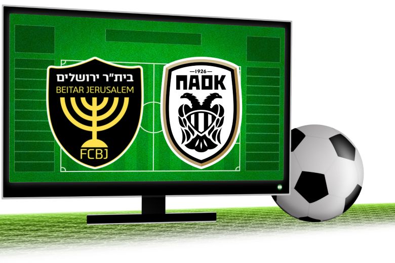 Beitar Jerusalem vs PAOK élő közvetítés