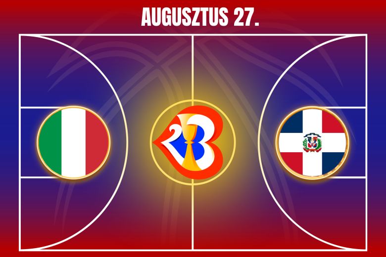 Fiba kosárlabda Olaszország vs Dominikai köztársaság