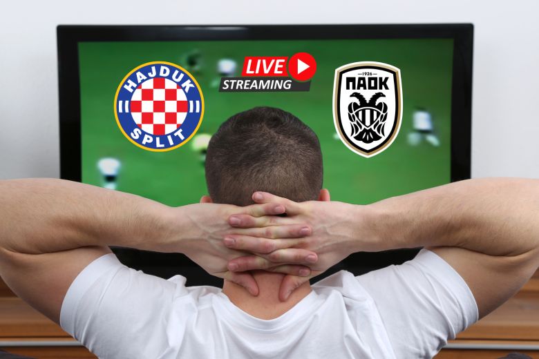 Hajduk Split vs PAOK élő közvetítés