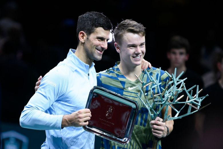Novak Djokovic és Holger Rune 001
