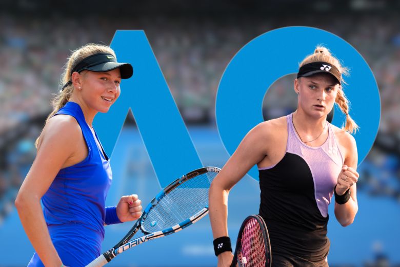 Amanda Anisimova és Dayana Yastremska  Australian Open (1014132187,1301548378)