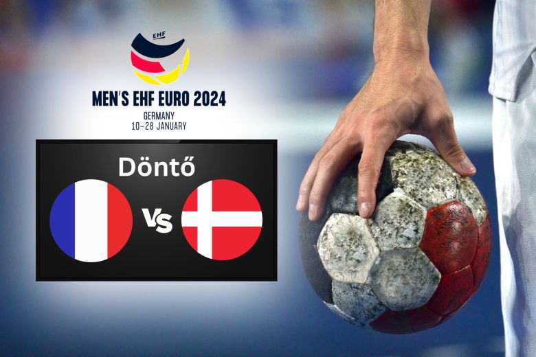 Franciaország vs Dánia  kézi Eb, EHF Euro 2024
