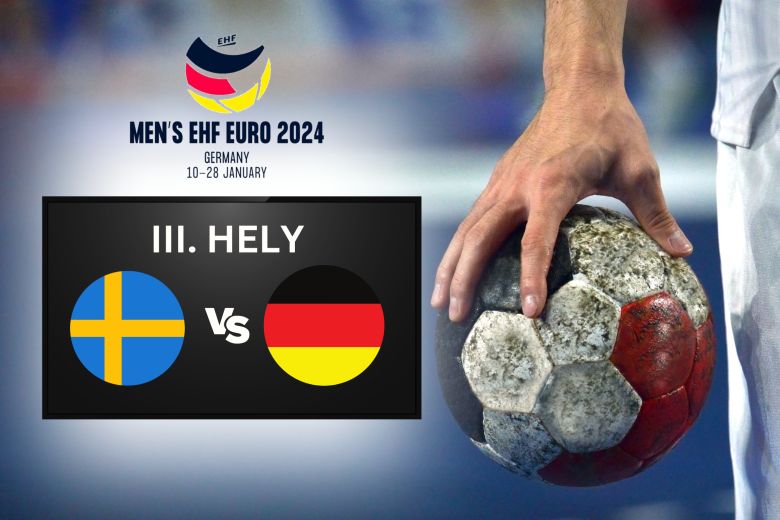 Svédország vs Németország  kézi Eb, EHF Euro 2024
